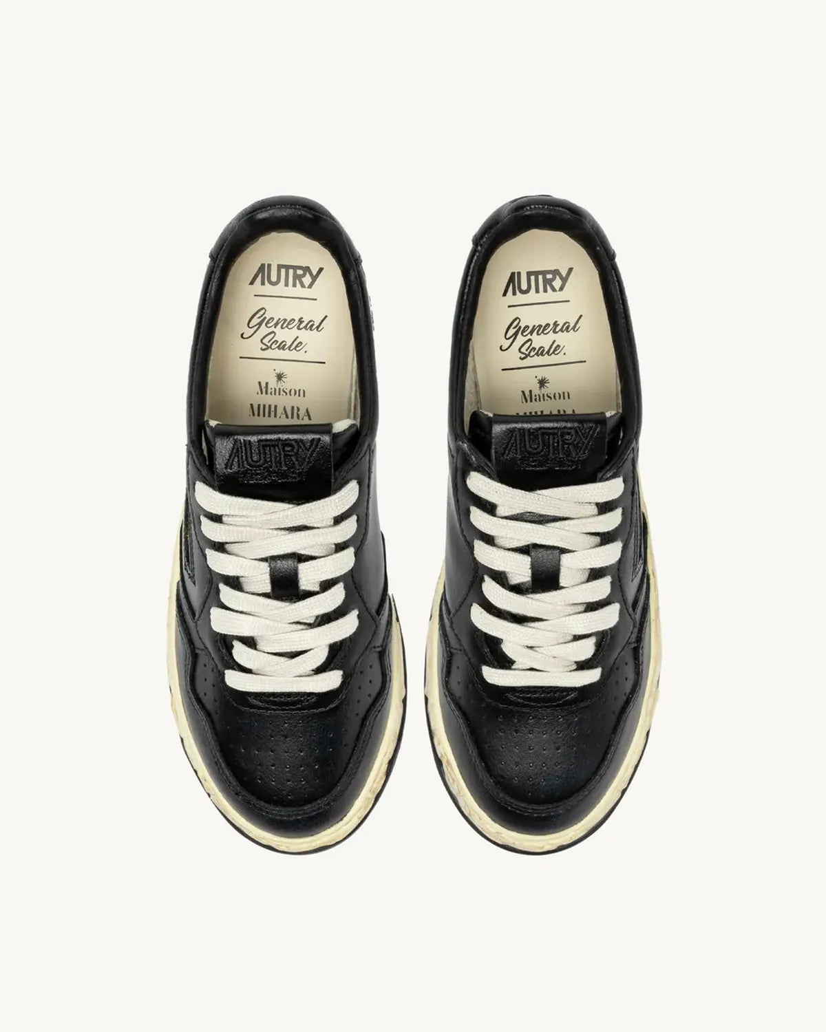Maison MIHARA YASUHIRO × AUTRY / MMY General Scale." Medalist Low Supervintage (A1UNAVLMMMY2)