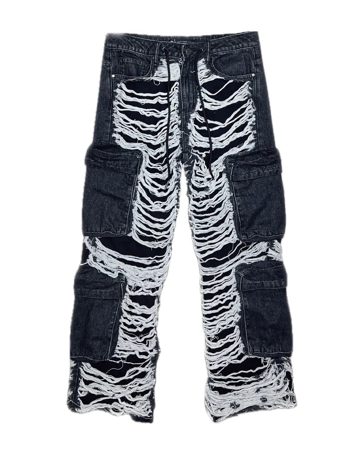 A Good Bad Influence の CRUSH CARGO DENIM PANTS (AGBI-25SS-PT01)