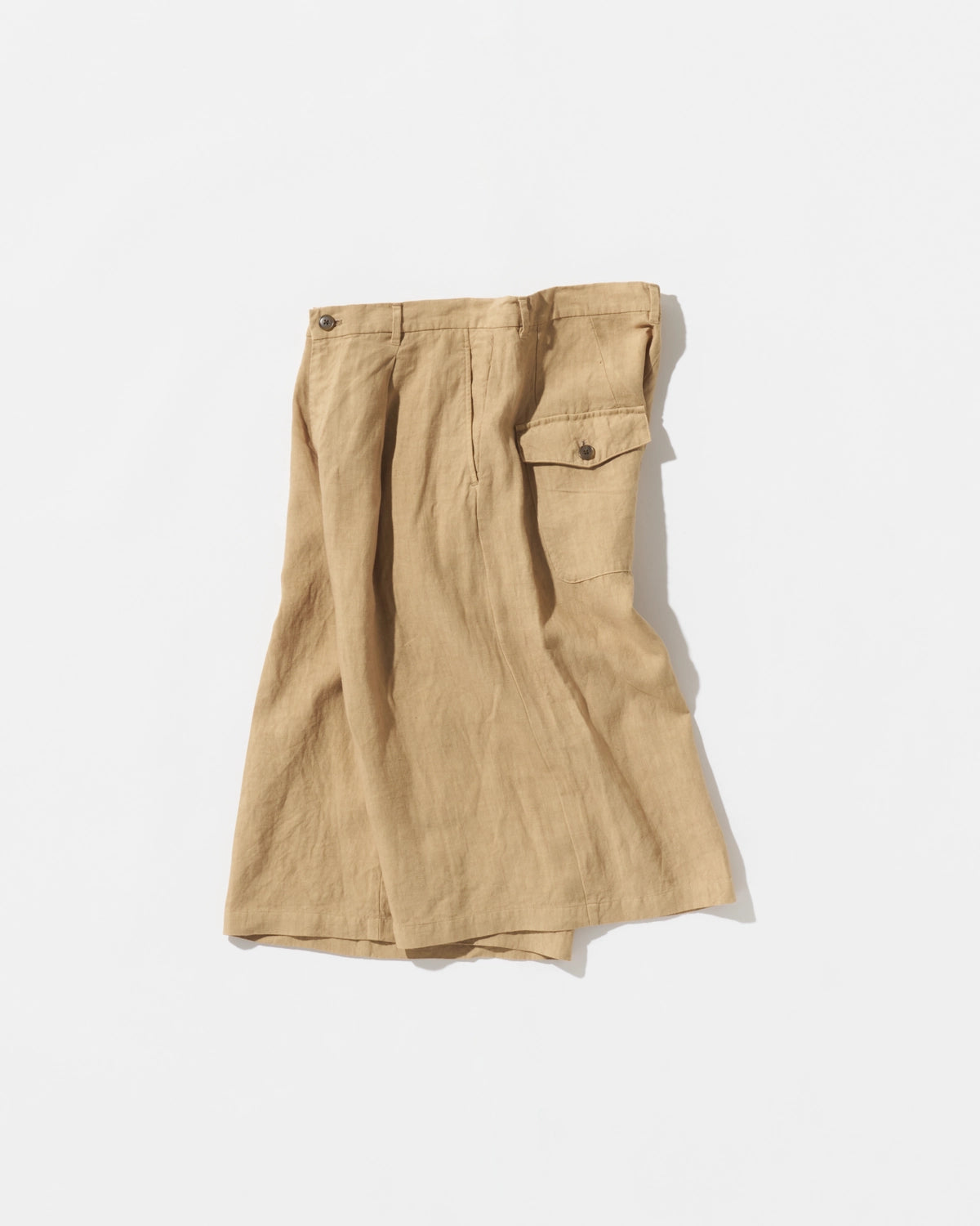 POLYPLOID / TUCK WIDE SHORTS B (B-3-008-068)