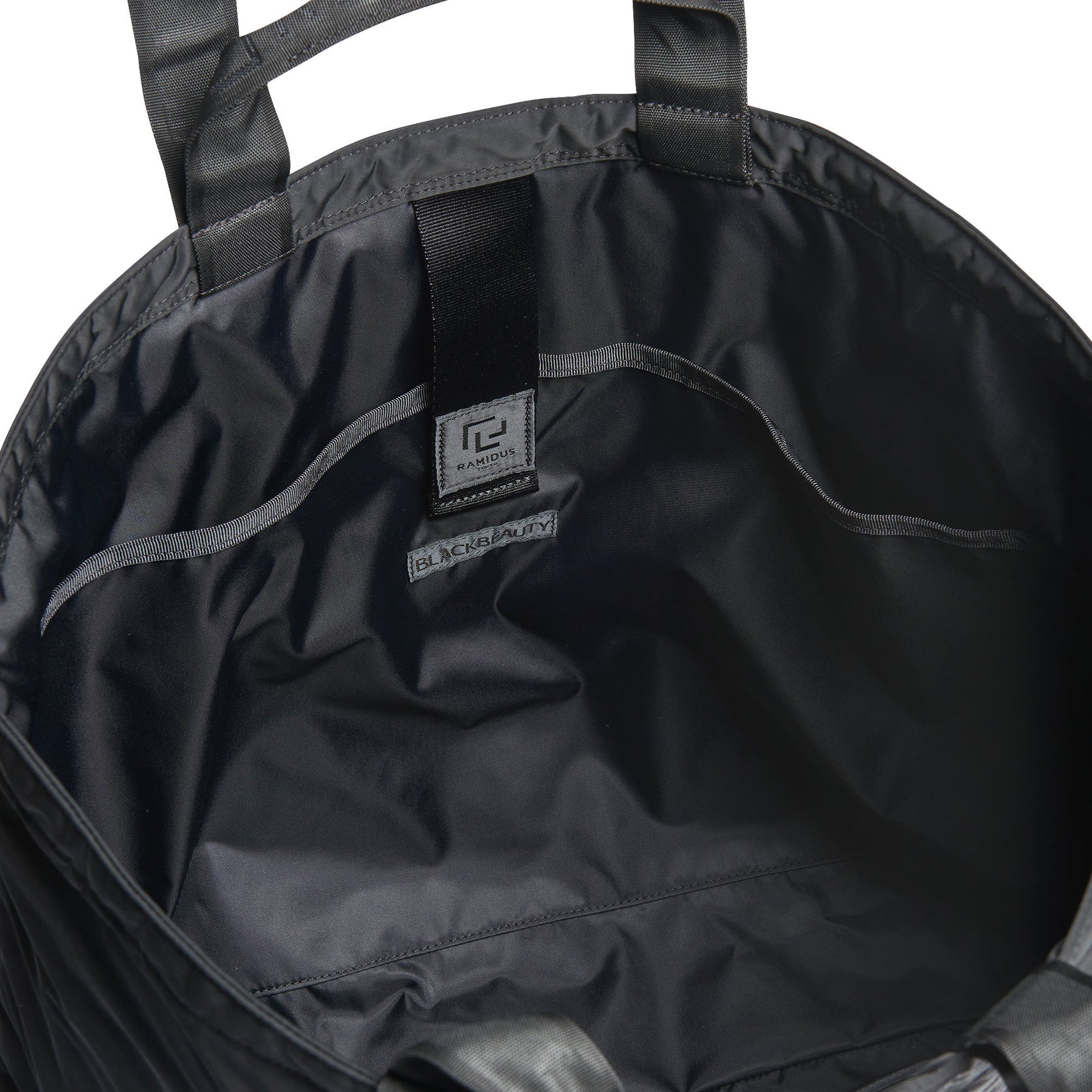 RAMIDUS / “BLACK BEAUTY” RAMIDUS TOTE BAG - L (B011007)