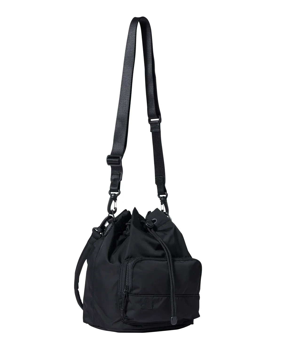RAMIDUS / "BLACK BEAUTY" DRAWSTRING SHOULDER BAG (B011126)