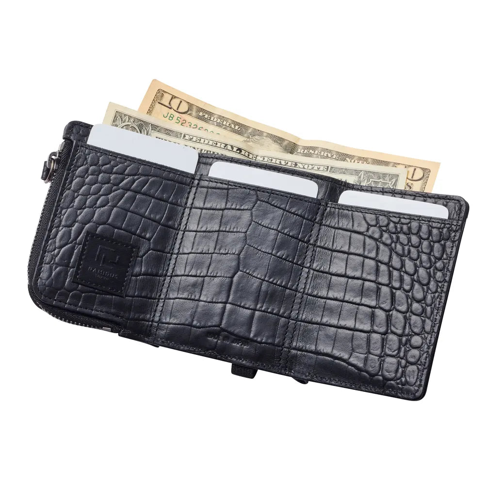 RAMIDUS / “CROCO” MINI WALLET (B028003)