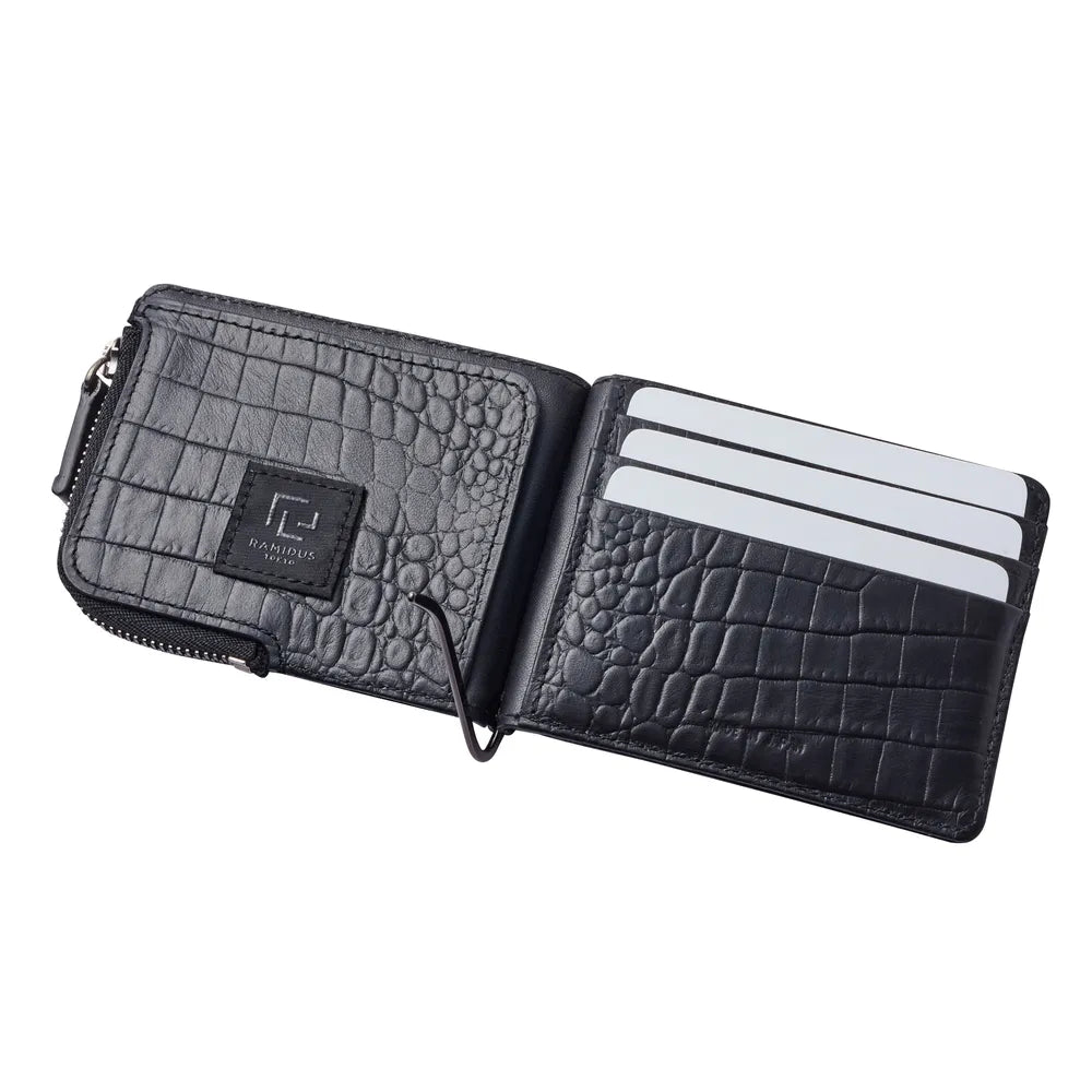 RAMIDUS / “CROCO” MONEY CLIP (B028006)