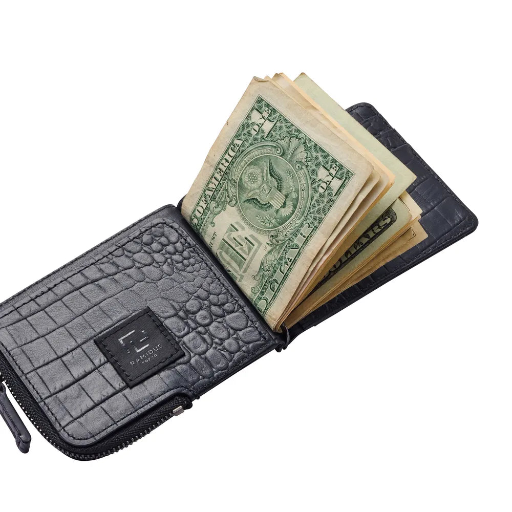 RAMIDUS / “CROCO” MONEY CLIP (B028006)