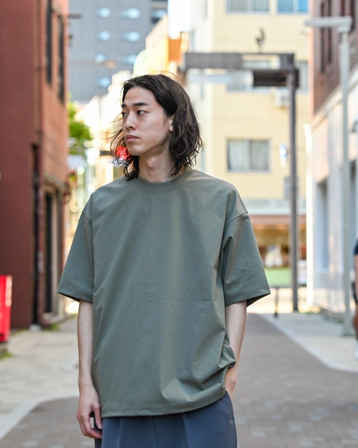 DAIWA PIER39 / TECH DRAWSTRING S/S TEE (BE-41025)