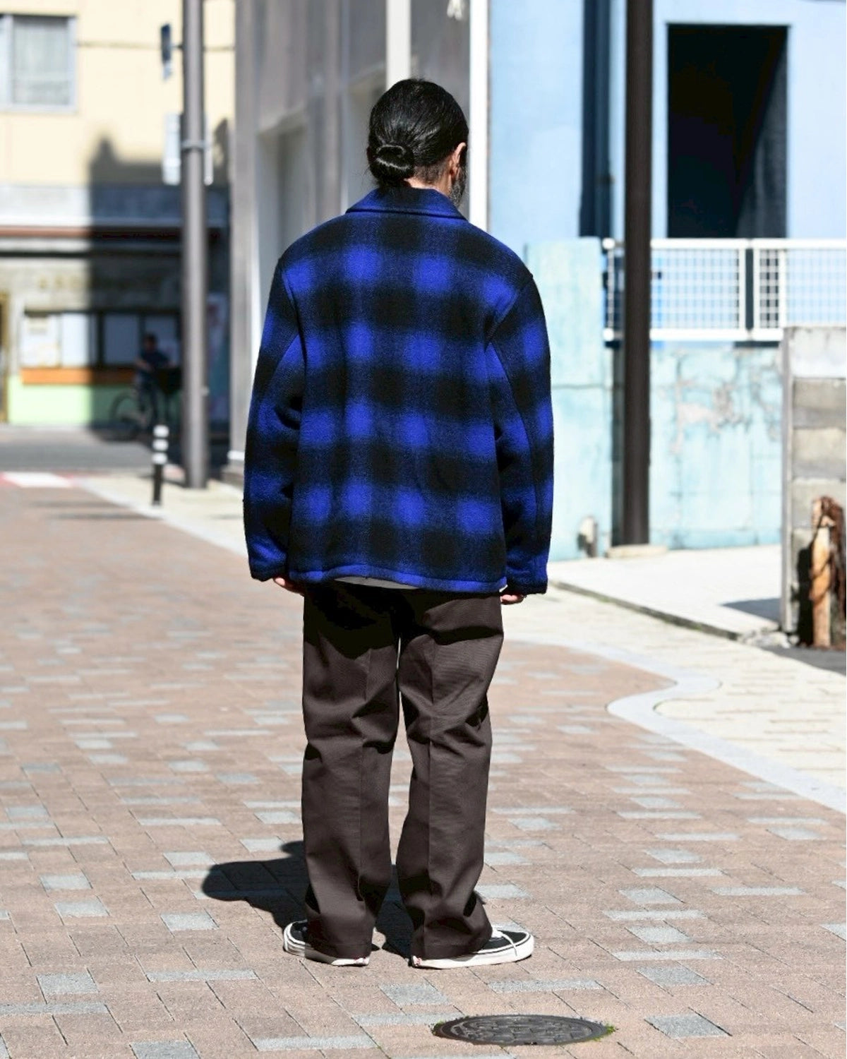 WACKO MARIA / OMBRE CHECK 50'S JACKET -TYPE-2- (25FW-WMO-BL19)