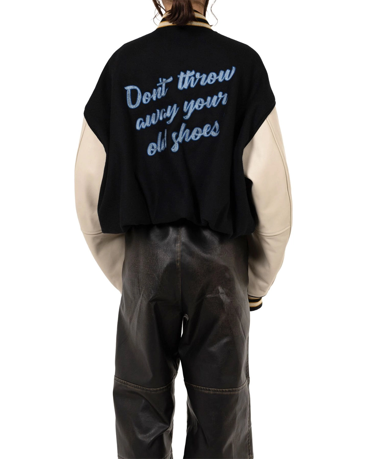 Maison MIHARA YASUHIRO / Roll-up Hem Stadium Jacket (B15BL041)