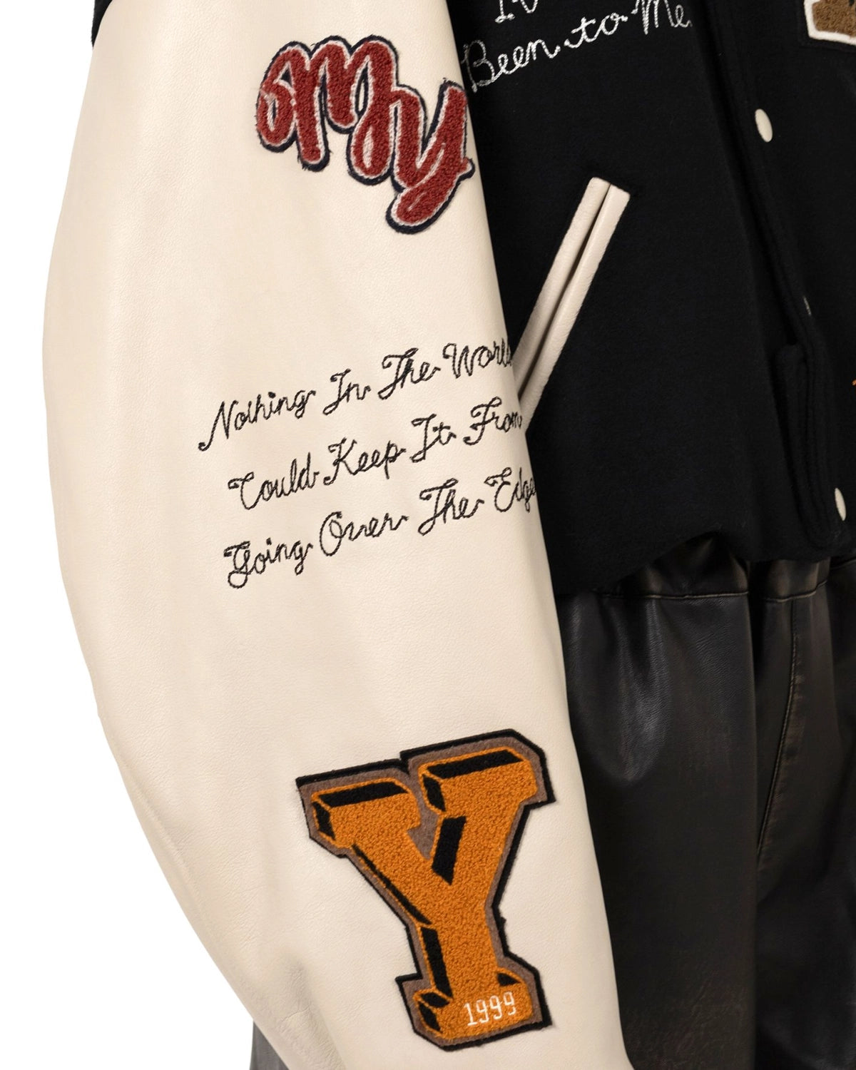 Maison MIHARA YASUHIRO / Roll-up Hem Stadium Jacket (B15BL041)