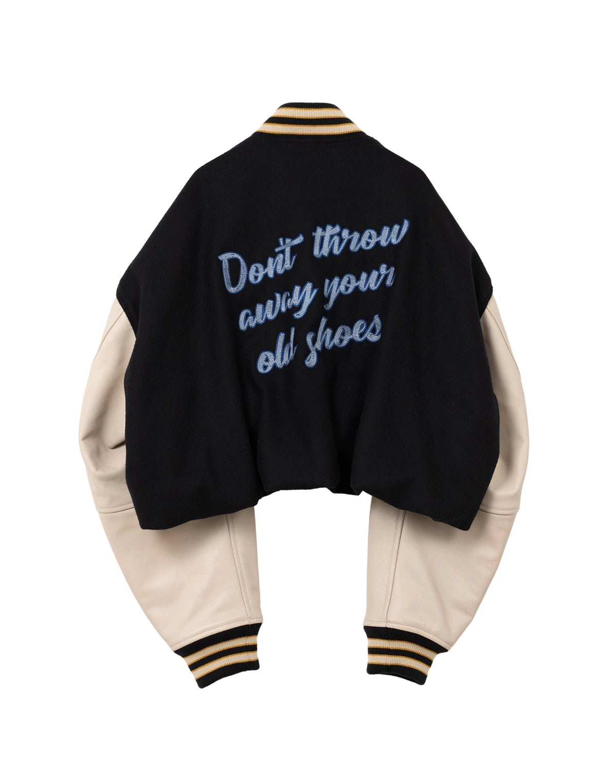 Maison MIHARA YASUHIRO / Roll-up Hem Stadium Jacket (B15BL041)