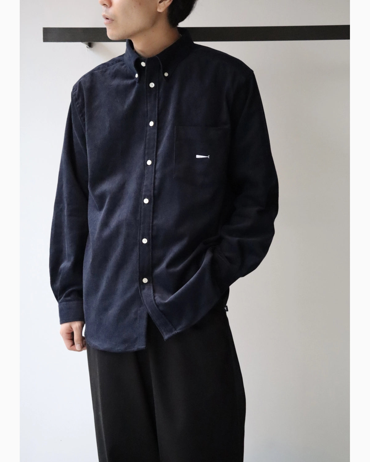 DESCENDANT / PALM CORDUROY LS SHIRT (262CPDS-SHM04)