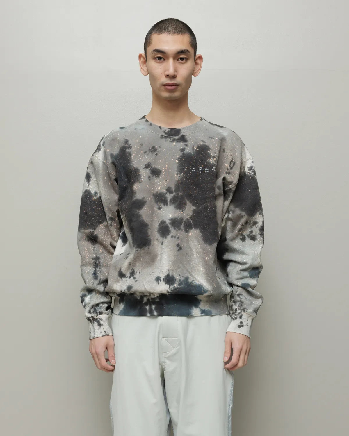 BAL / LOGO TIE DYE CREW SWEAT by YUKIDYE (BAL-2218)