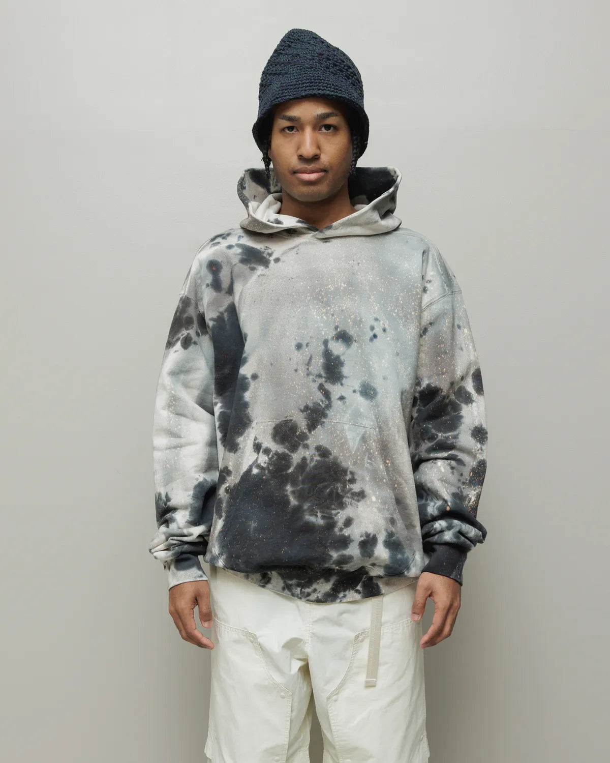 BAL / LOGO TIE DYE HOODIE SWEAT by YUKIDYE (BAL-2219)