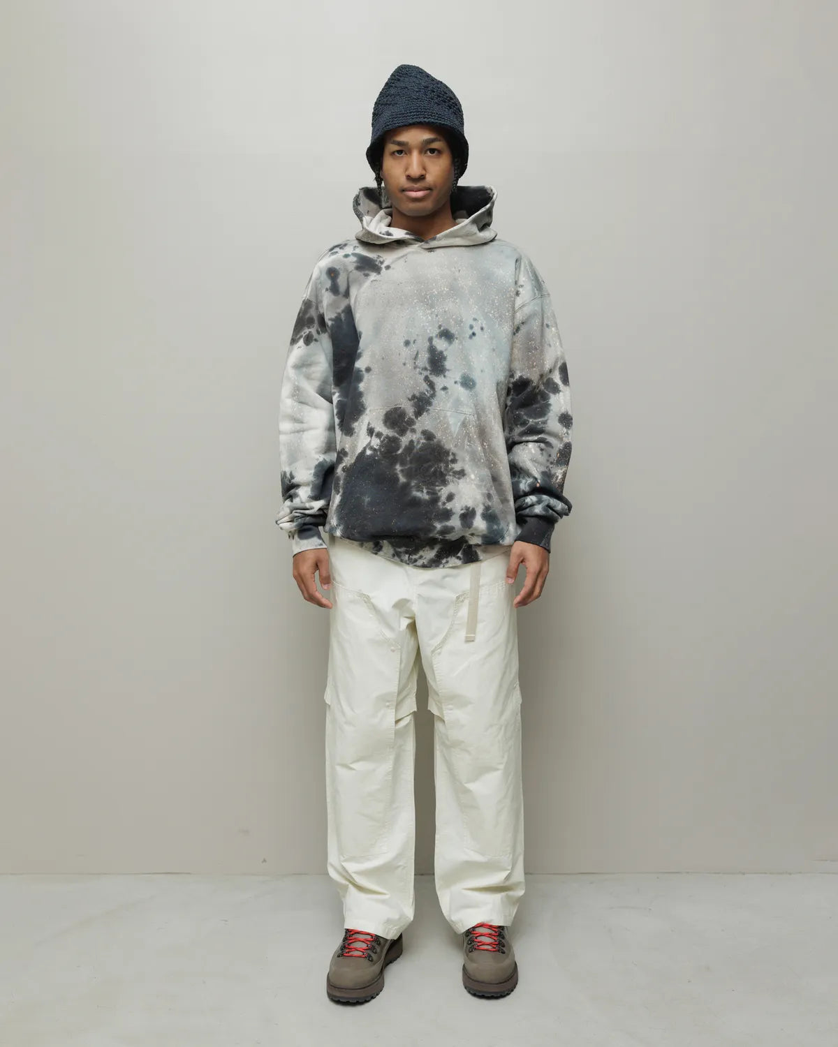 BAL / LOGO TIE DYE HOODIE SWEAT by YUKIDYE (BAL-2219)