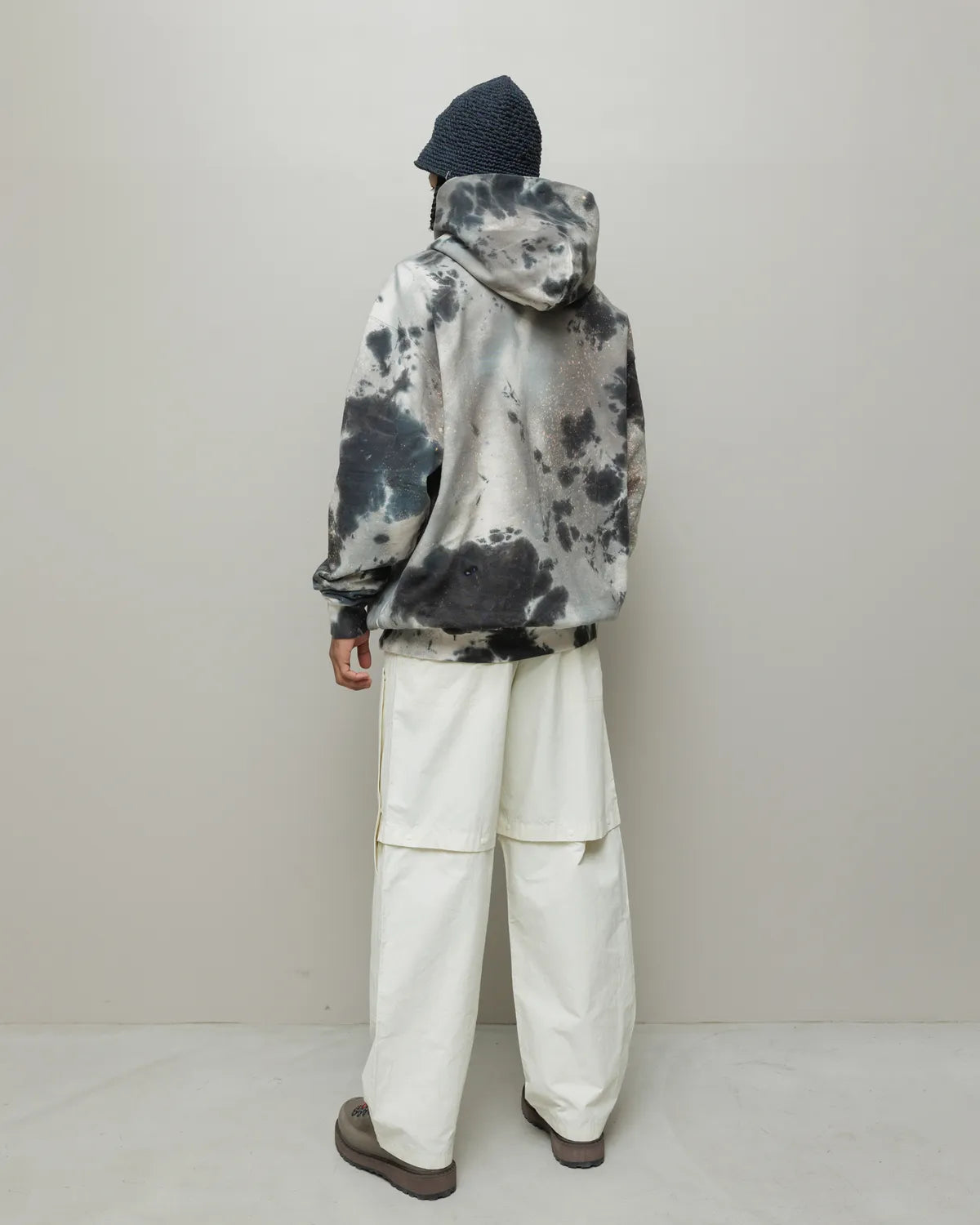 BAL / LOGO TIE DYE HOODIE SWEAT by YUKIDYE (BAL-2219)