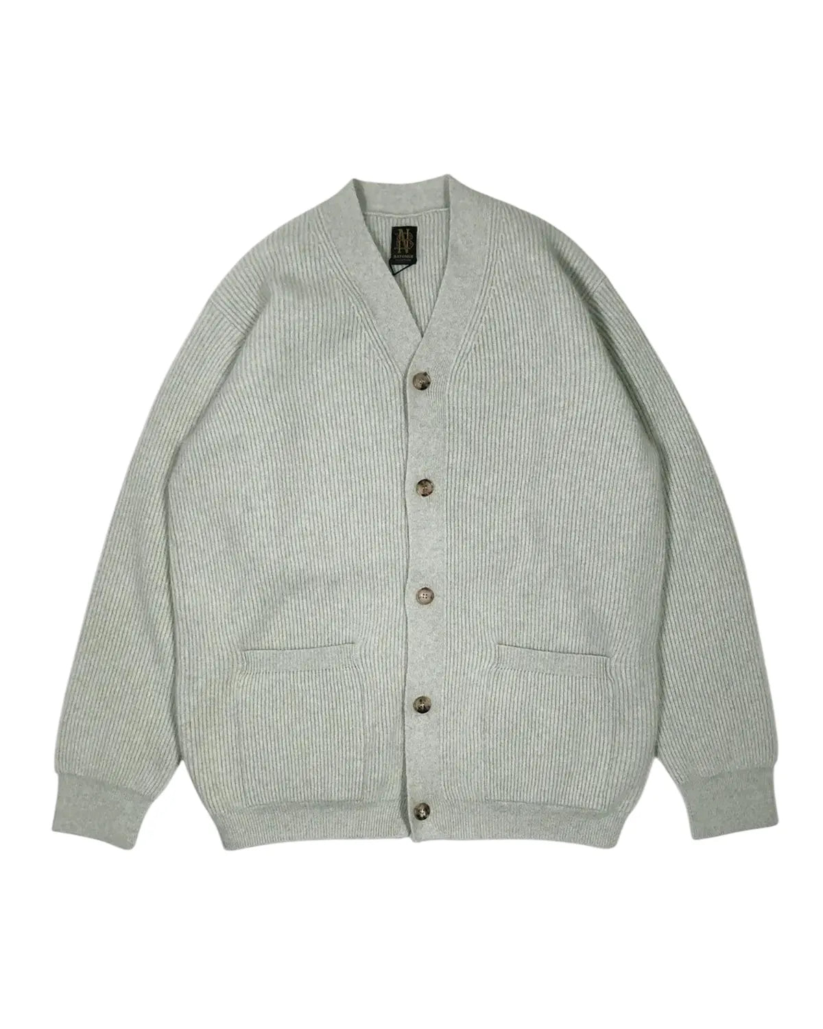 BATONER の CASHMERE FOX V CARDIGAN (BN-25FM-054)