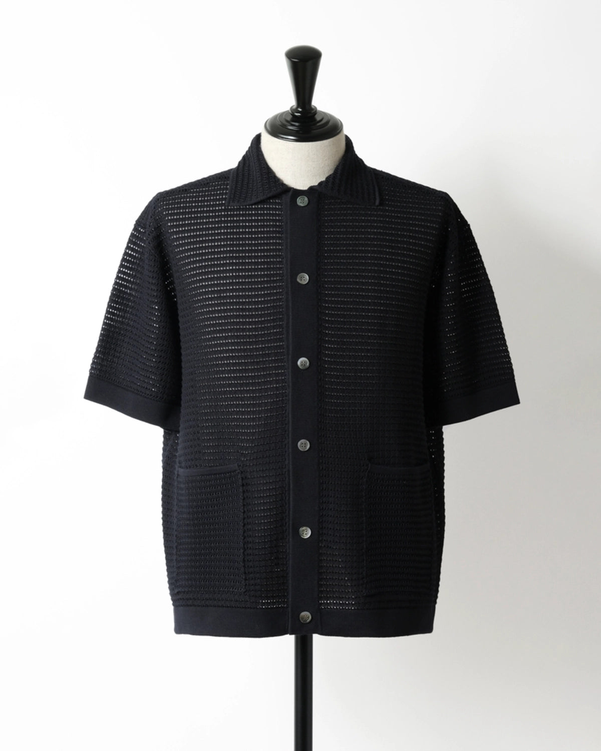 バトナー　BATONER SUMMER KNIT POLO Men SUMMER KNIT POLO CARDIGAN - BATONER｜ONLINE STORE