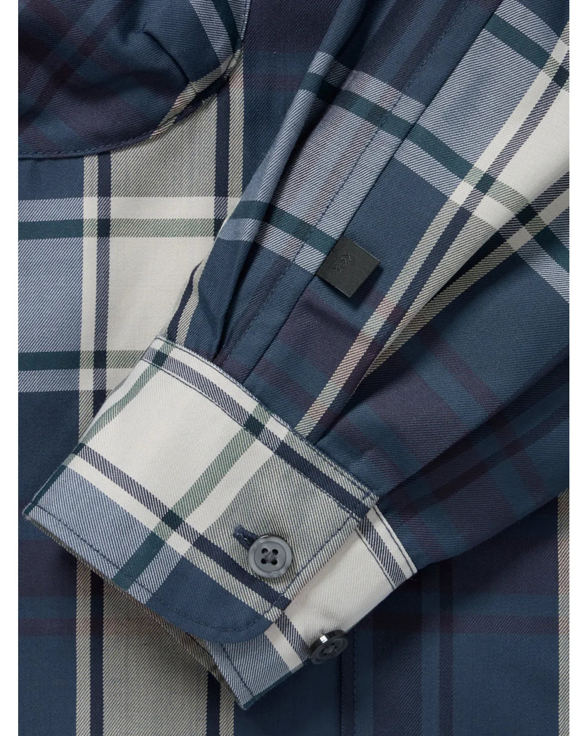 DAIWA PIER39 / TECH SPORTS OPEN COLLAR SHIRT L/S BIG TARTAN (BE-81026W)