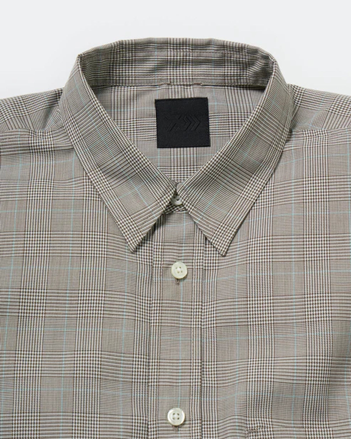 DAIWA PIER39 / TECH REGULAR COLLAR SHIRT L/S GLEN CHECK (BE-82025W)