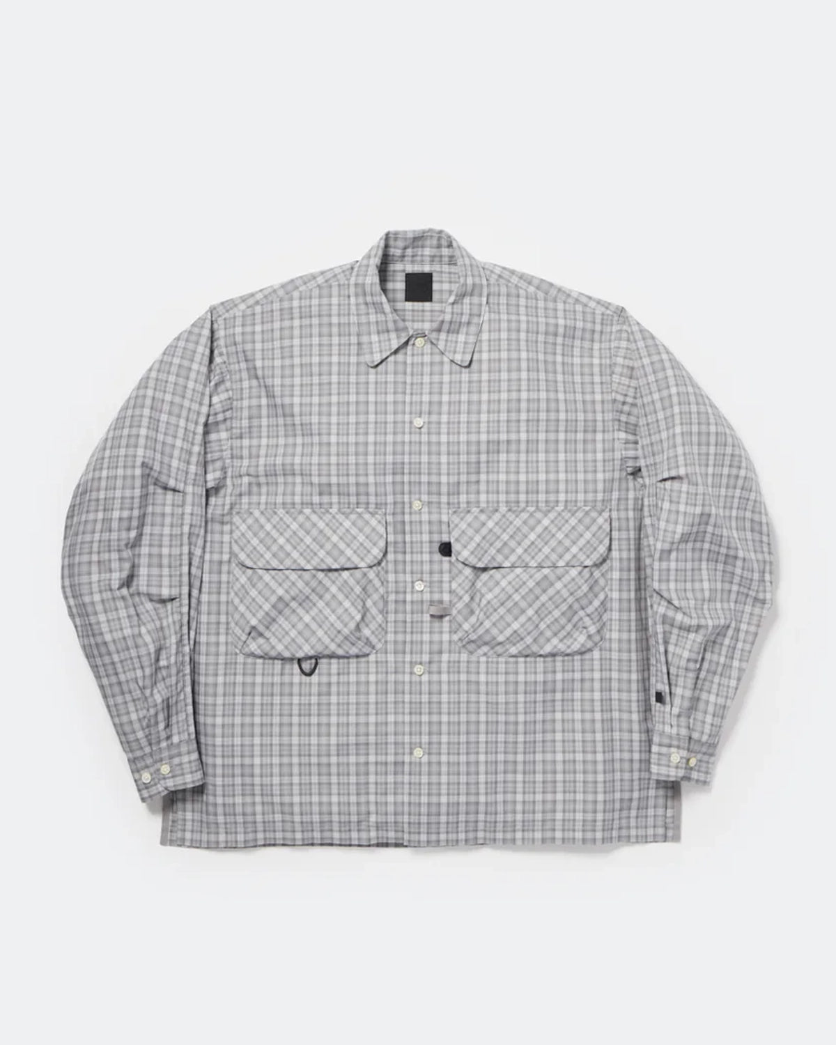 DAIWA PIER39 / TECH SPORTS OPEN COLLAR SHIRT L/S GREN PLAID (BE-82026)