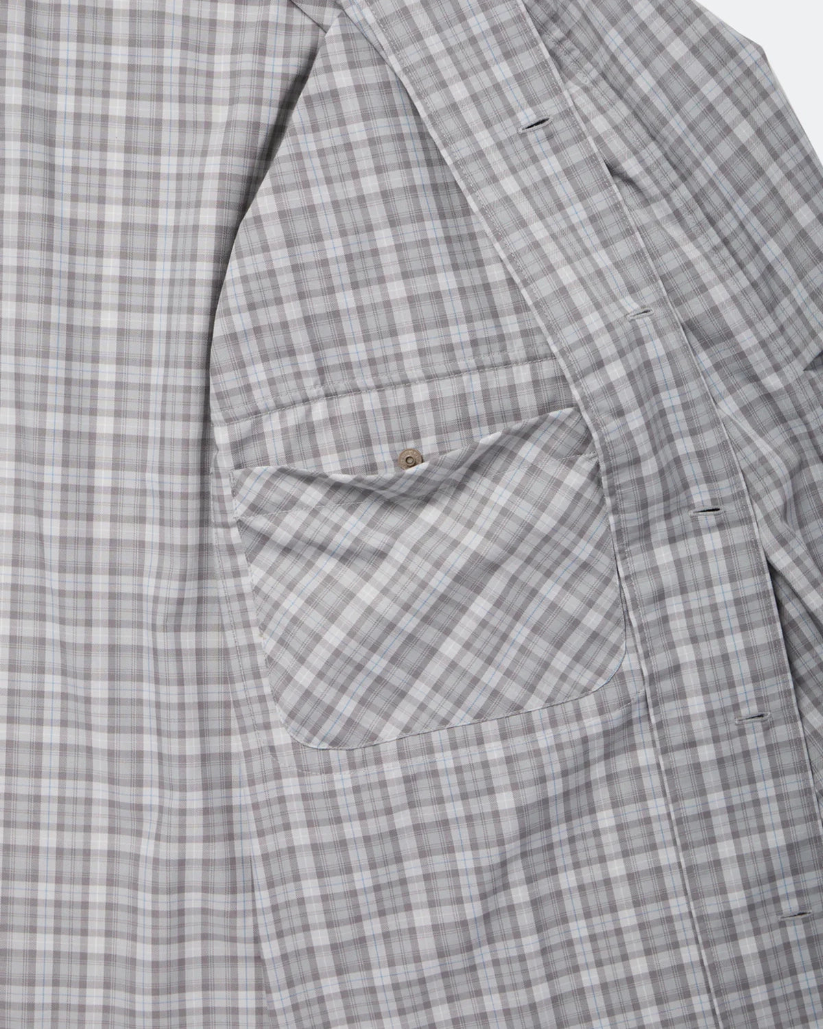 DAIWA PIER39 / TECH SPORTS OPEN COLLAR SHIRT L/S GREN PLAID (BE-82026)