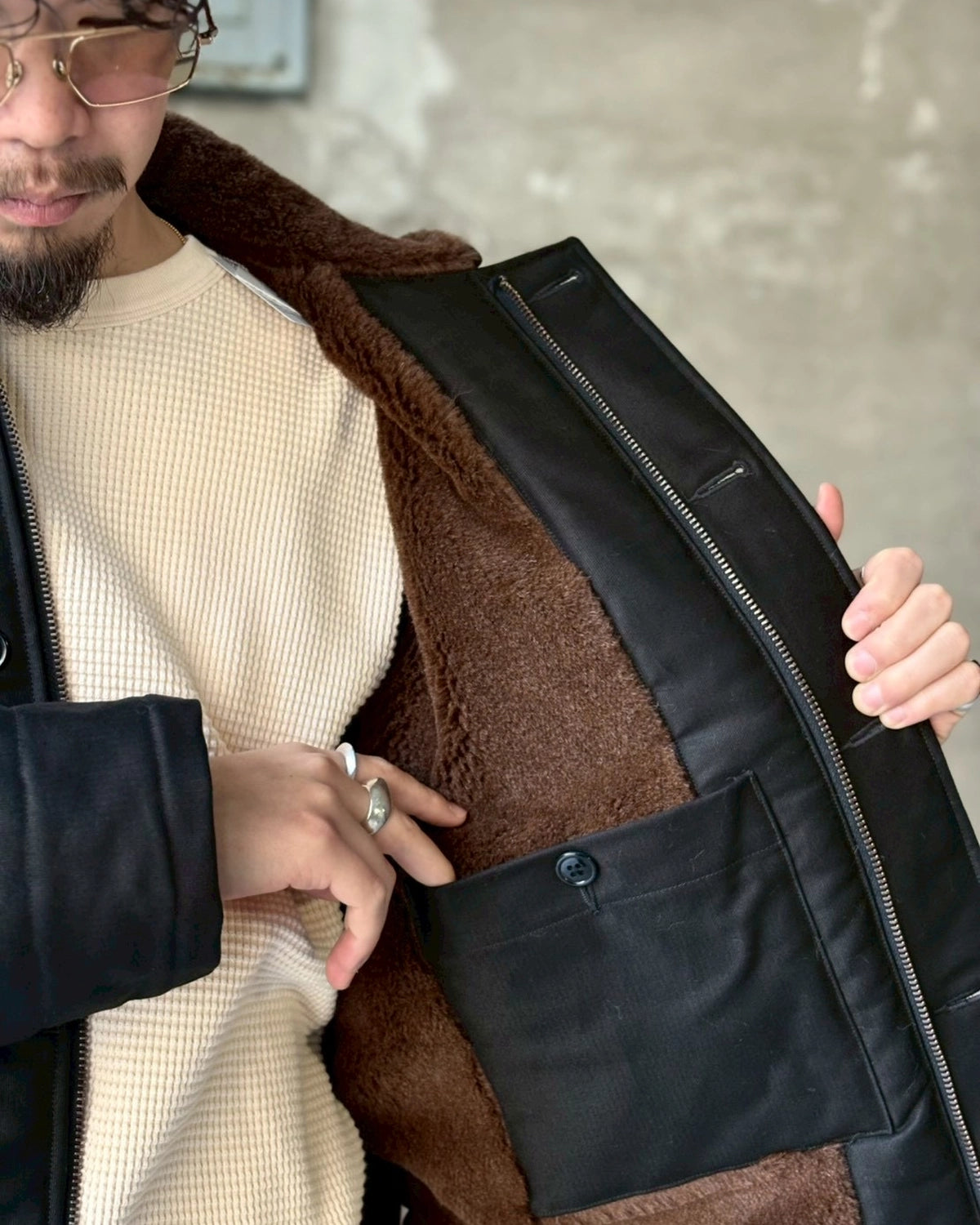 WACKO MARIA × WOLF’S HEAD / SKA JACKET (WOLFSHEAD-WM-BL19)