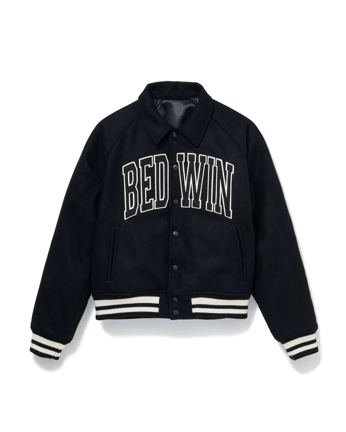 BEDWIN & THE HEARTBREAKERS の MELTON AWARD JACKET "JERRY" (25AB5644)