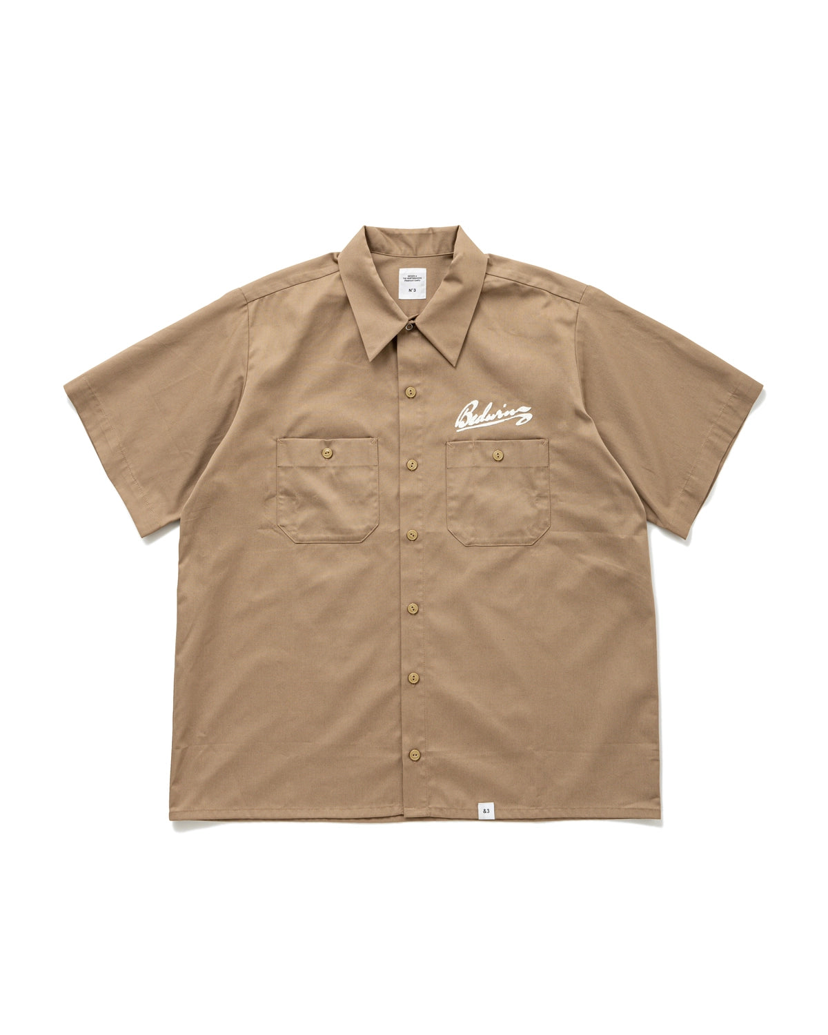 BEDWIN & THE HEARTBREAKERS の S/S MECHANIC SHIRT "DIESEL" (25SB1747)