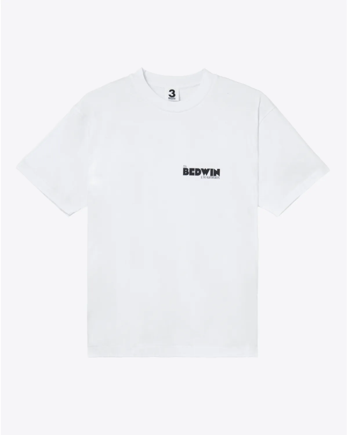 BEDWIN & THE HEARTBREAKERS の S/S PRINTED TEE "Chunky Logo" (26AB2258)