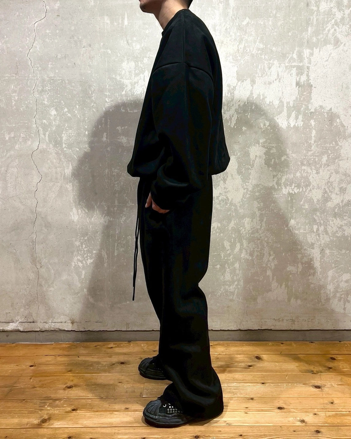 ESSENTIALS / Modern Crewneck Sweatshirt (192HO256731F)