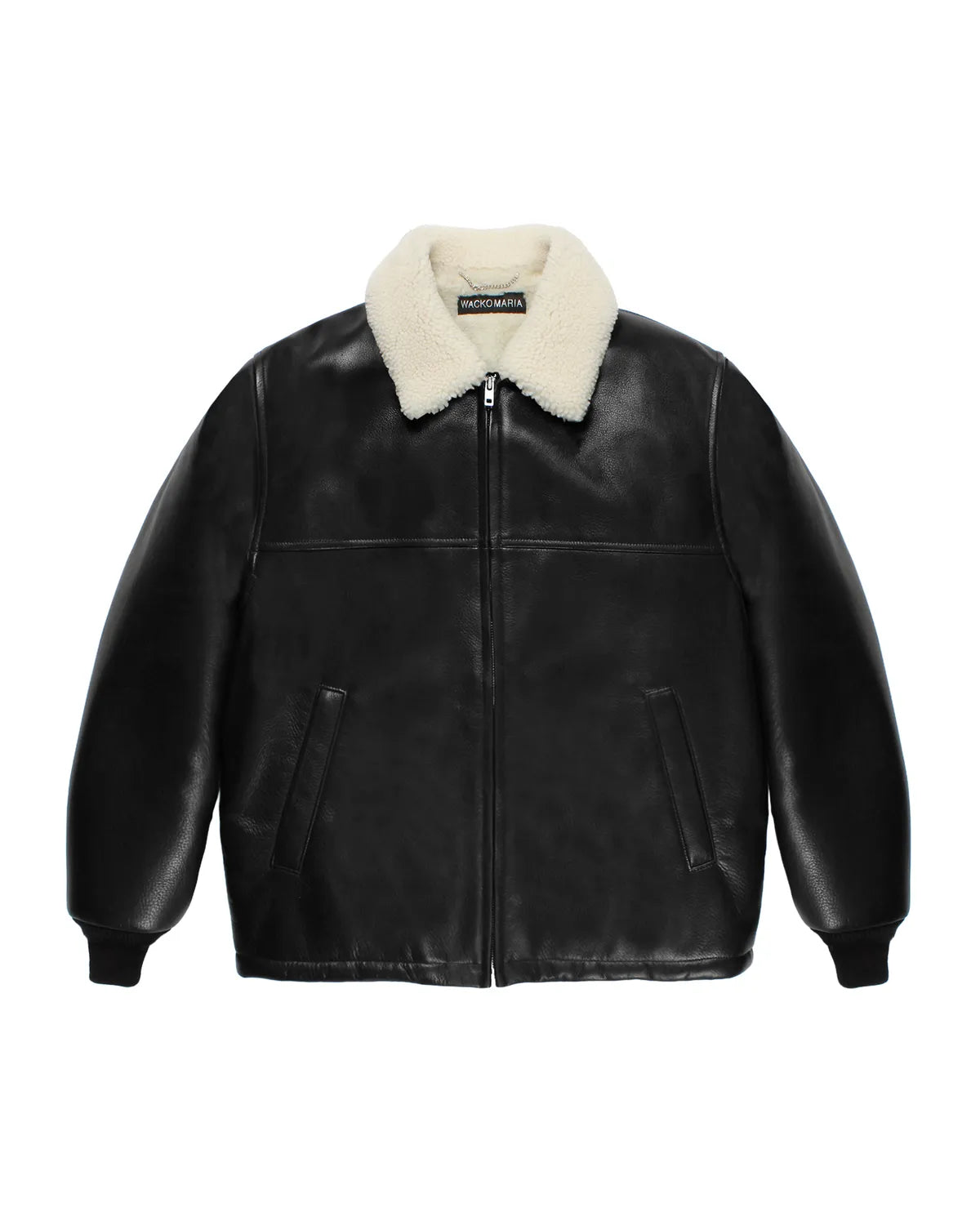 WACKO MARIA / LEATHER BOA JACKET (25FW-WMO-BL01)