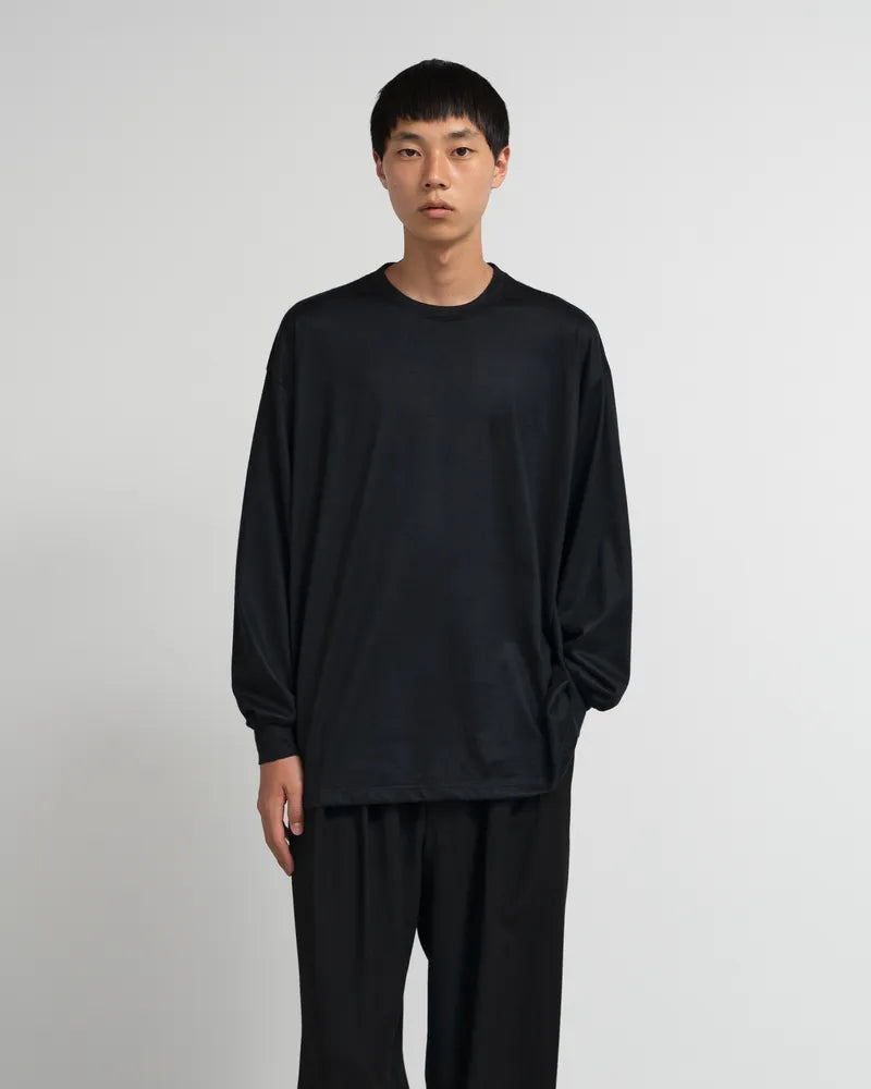 Graphpaper / × BODHI for Graphpaper BIG Extra Fine Cashmere L/S Tee (BODU243-70010)