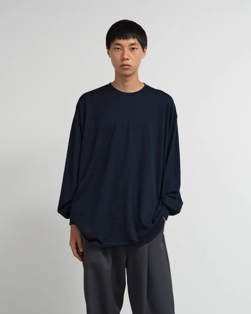 Graphpaper / × BODHI for Graphpaper BIG Extra Fine Cashmere L/S Tee (BODU243-70010)