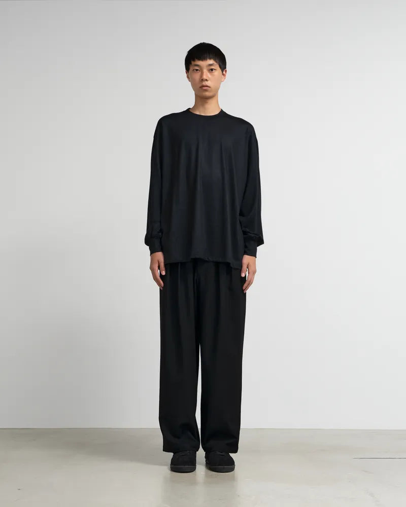 Graphpaper / × BODHI for Graphpaper BIG Extra Fine Cashmere L/S Tee (BODU243-70010)