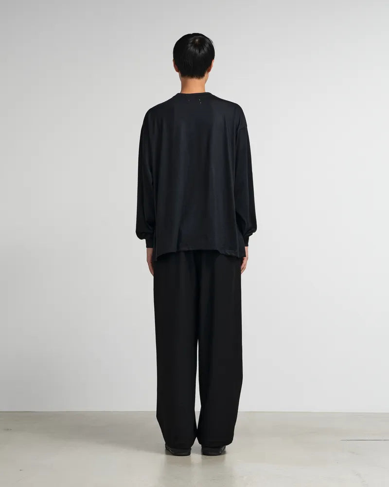 Graphpaper / × BODHI for Graphpaper BIG Extra Fine Cashmere L/S Tee (BODU243-70010)