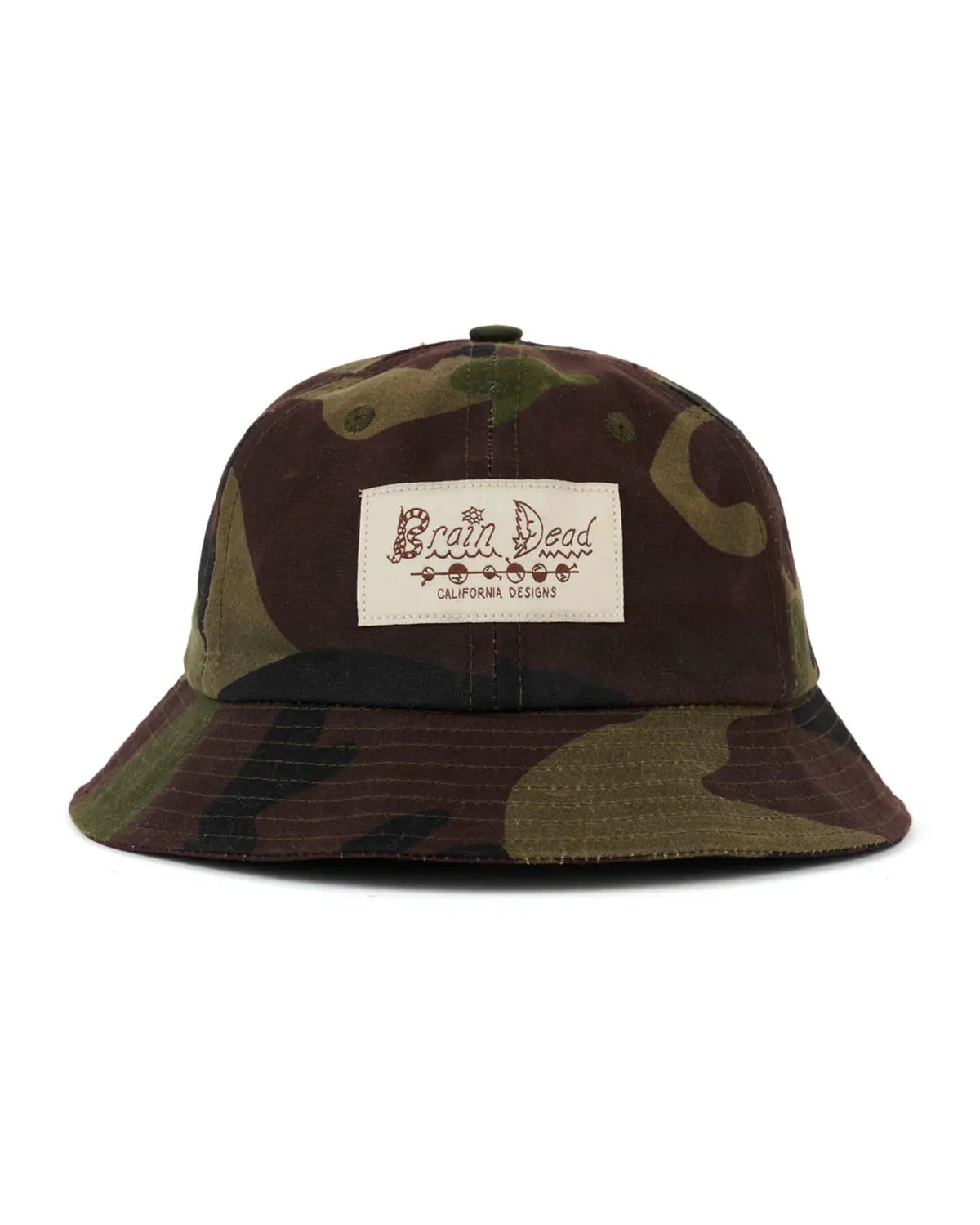 BRAIN DEAD の ADJUSTABLE 6 PANEL BELL HAT (BDP26H02004903SS26)