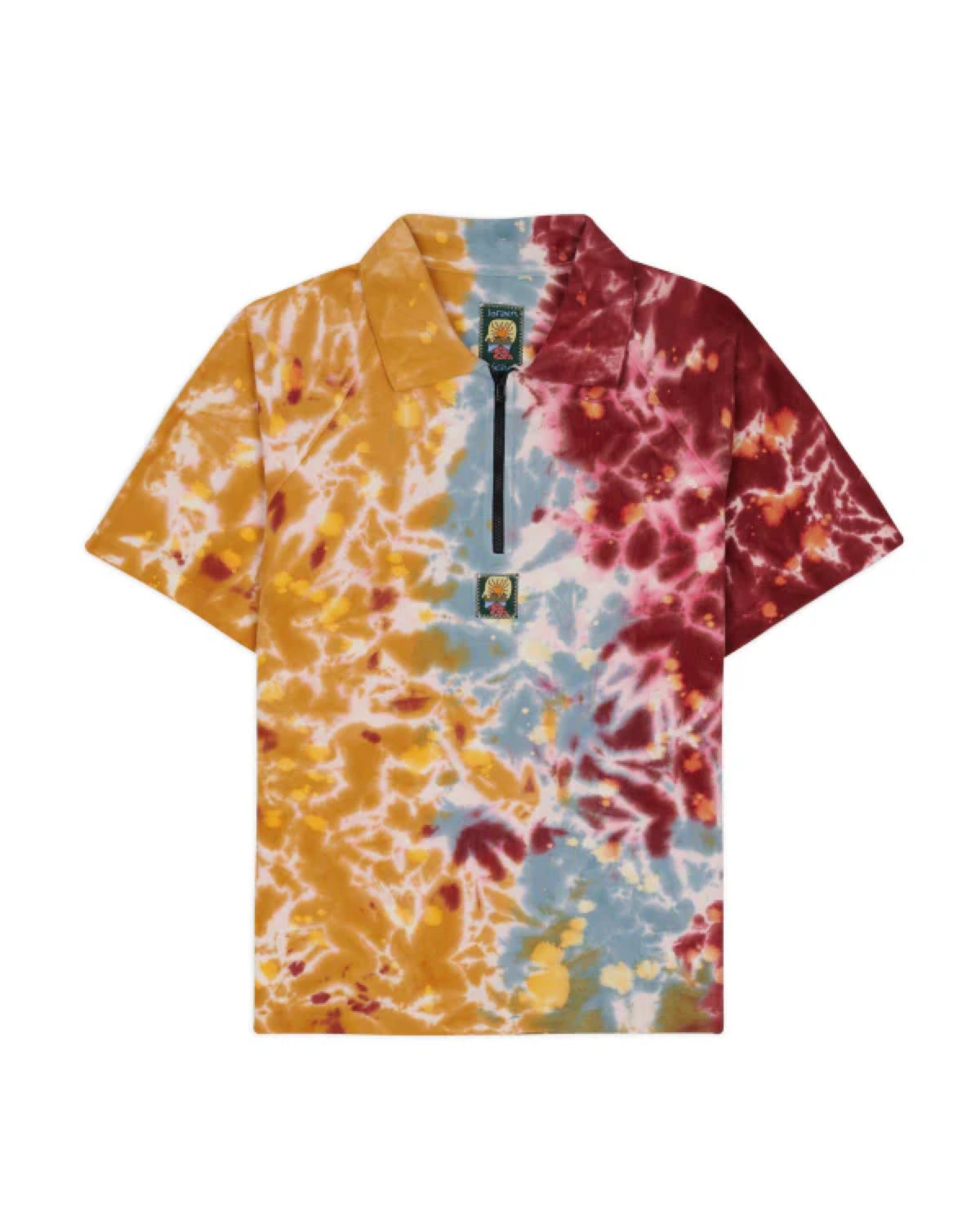BRAIN DEAD(ブレインデッド) / DYED SHORT SLEEVE BOXED PIQUE POLO