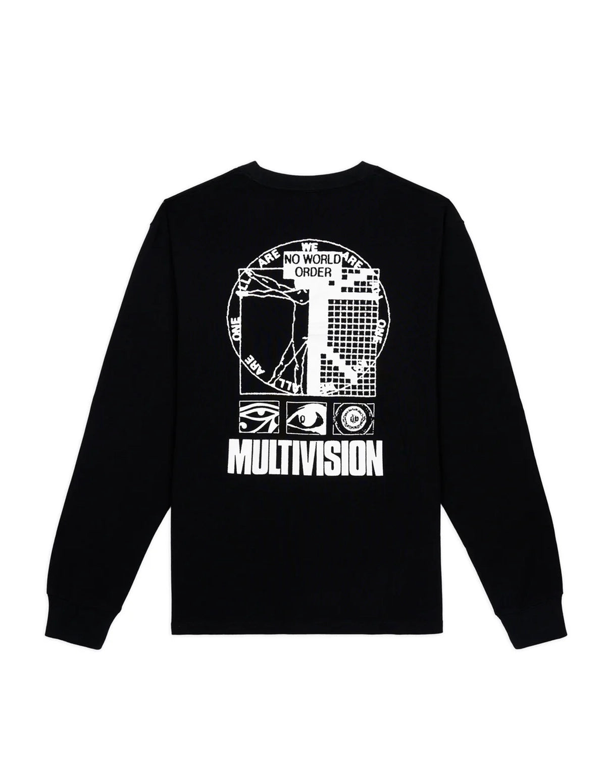 BRAIN DEAD(ブレインデッド) / MULTIVISION LONG SLEEVE SHIRT | 公式 BRAIN DEAD(ブレインデッド) / MULTIVISION LONG SLEEVE SHIRT | 公式