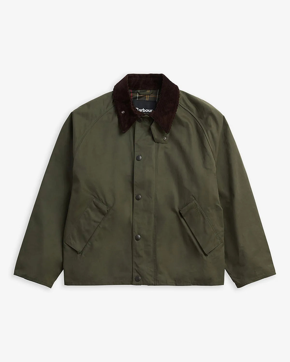 Barbour の【TRANSPORT / トランスポート】ピーチスキン コットン ショートレングスブルゾン (261MCA0931)