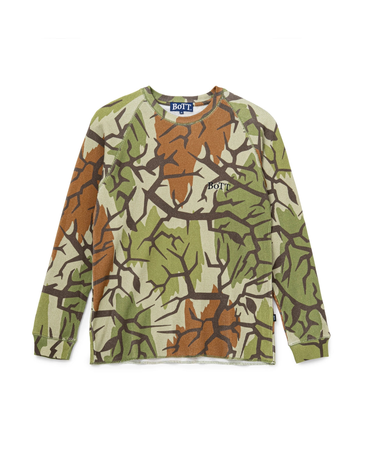 BOTT 迷彩柄 Mサイズ 長袖カットソー BoTT(ボット) / Raglan Camo Thermal | 公式通販・JACK in the NET