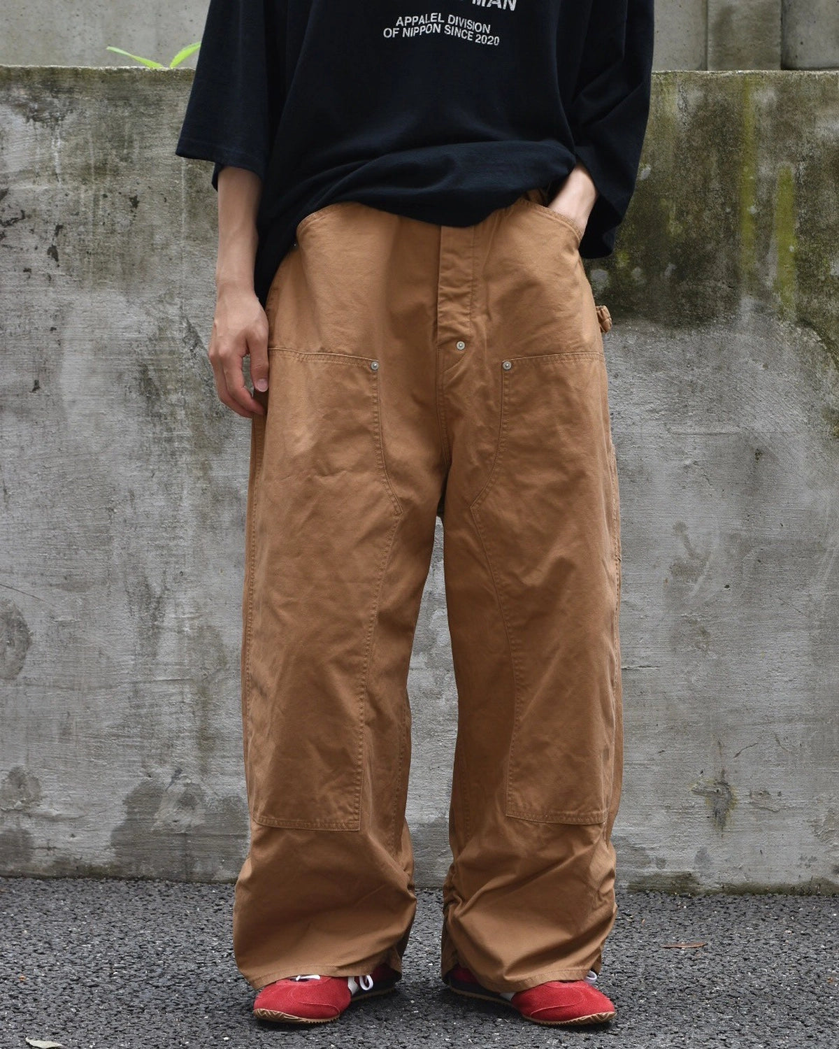 refomed / FRESH MAN DOUBLE KNEE PANTS (REPT-042)