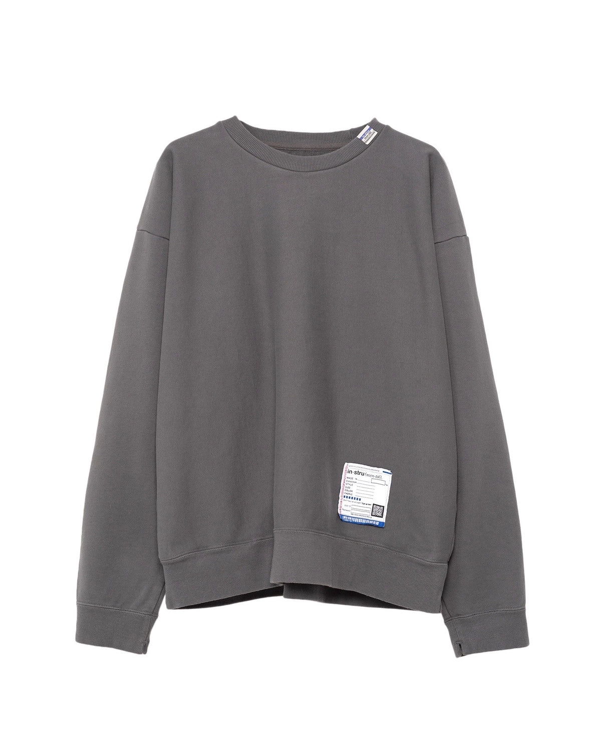 Maison MIHARA YASUHIRO in・stru(men-tal). / French Terry Pullover Sweatshirt (I12PO502)
