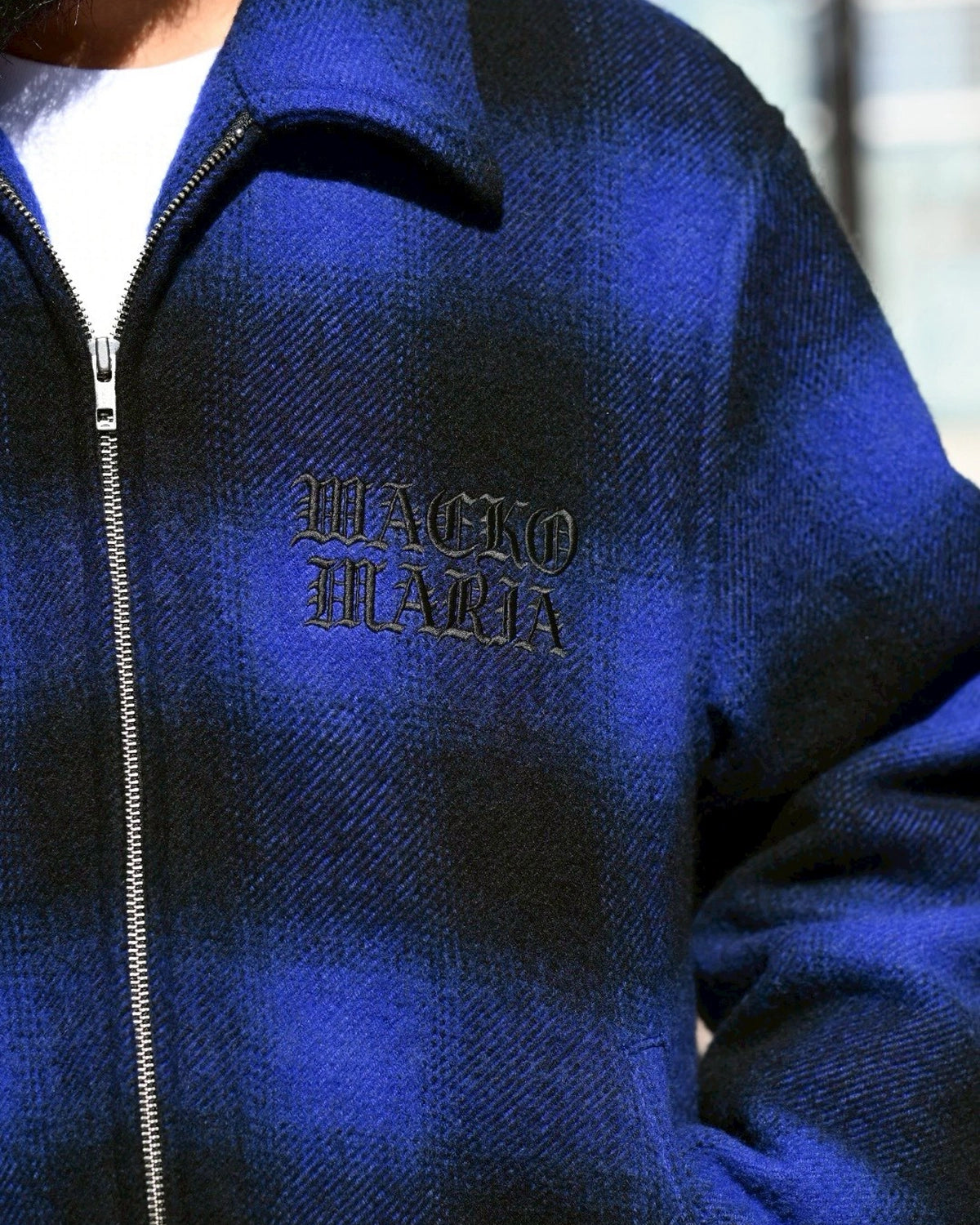 WACKO MARIA / OMBRE CHECK 50'S JACKET -TYPE-2- (25FW-WMO-BL19)