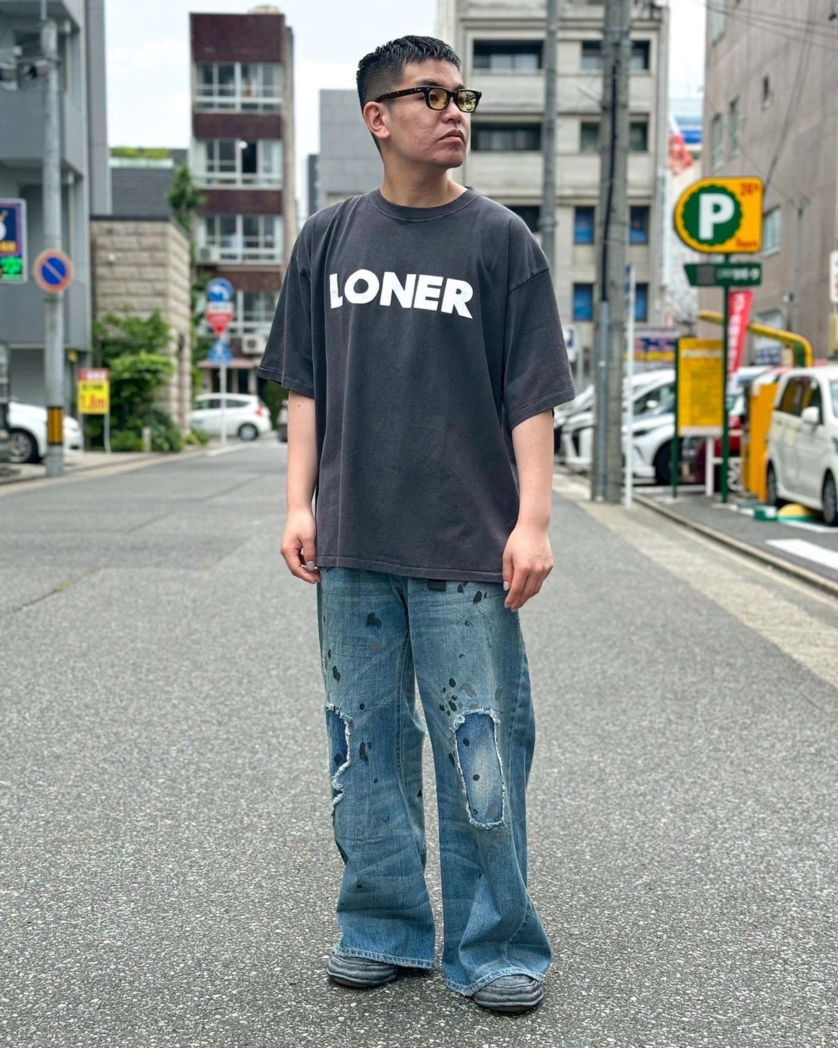 FORSOMEONE (※J.B VOICE EXCLUSIVE ) / LONER TEE REGGAWS EXCLUSIVE (79000033)