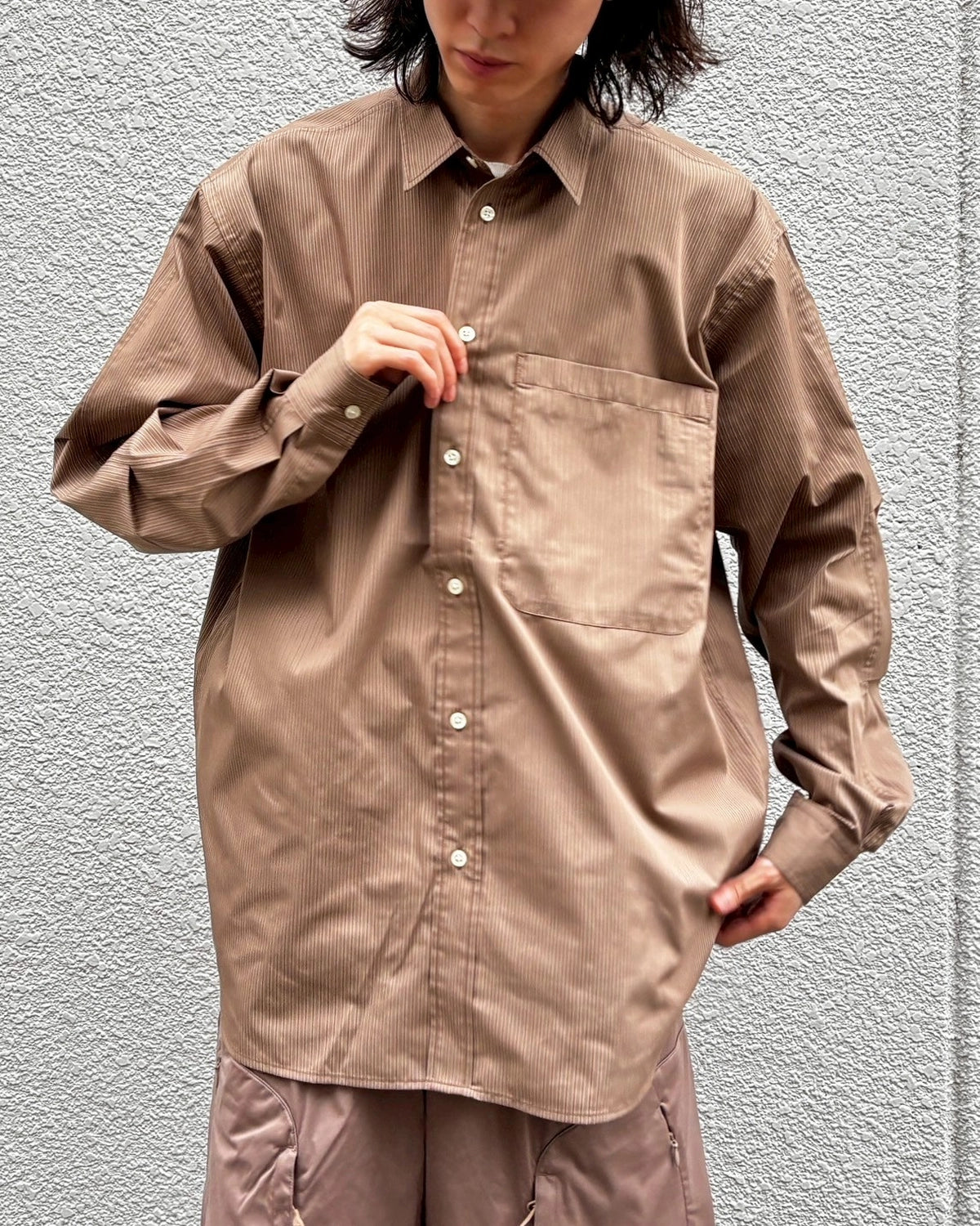 DAIWA PIER39 / TECH REGULAR STRIPE SHIRT L/S (BE-81025)