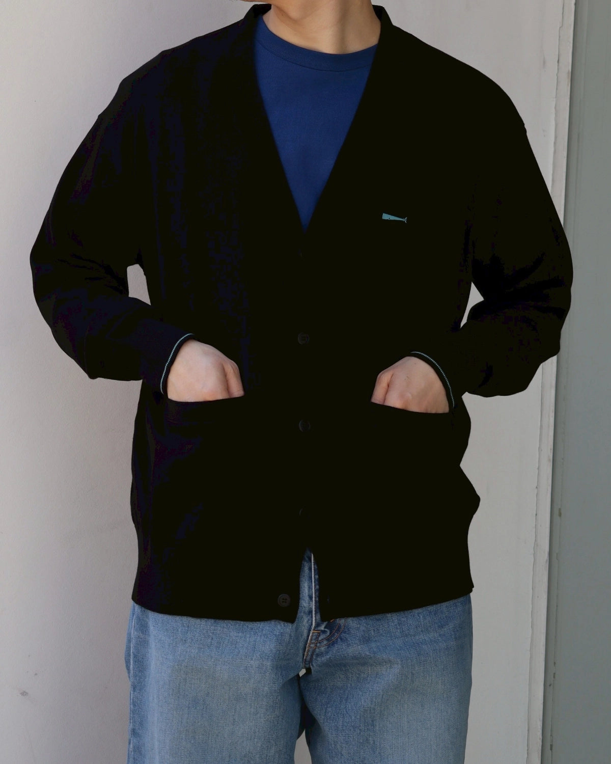 DESCENDANT / NURSE KNIT CARDIGAN (261MADS-KNM02)