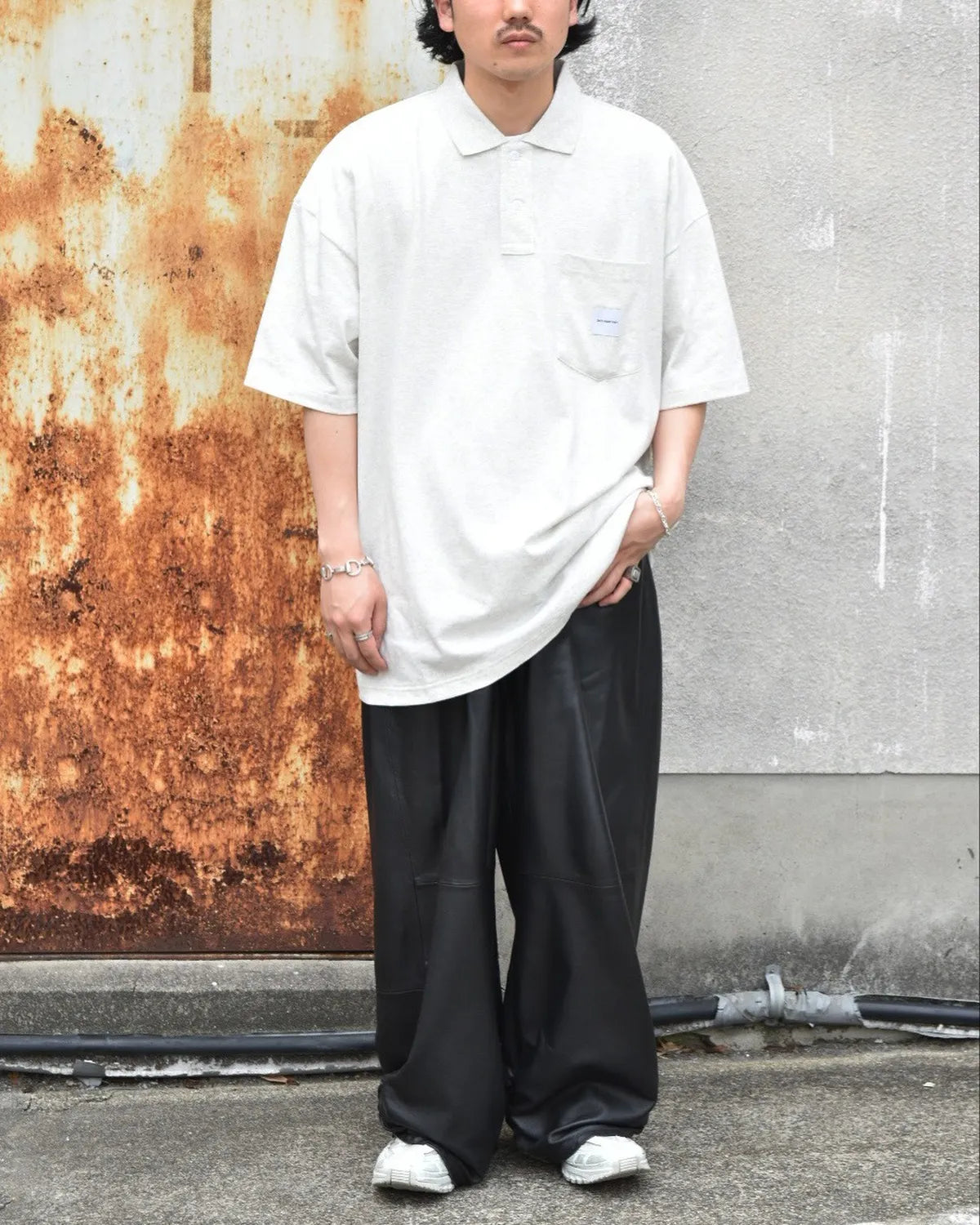 COOTIE PRODUCTIONS® / Open End Yarn Error Fit S/S Polo (CTE-25S317)