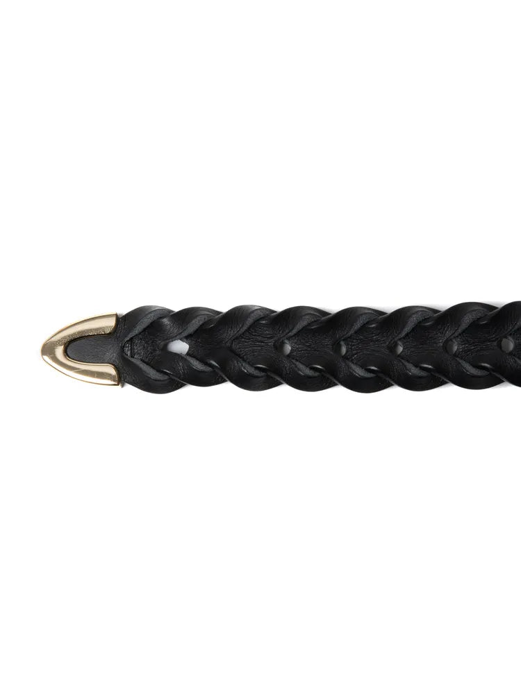 COOTIE PRODUCTIONS® / Leather Braid Belt