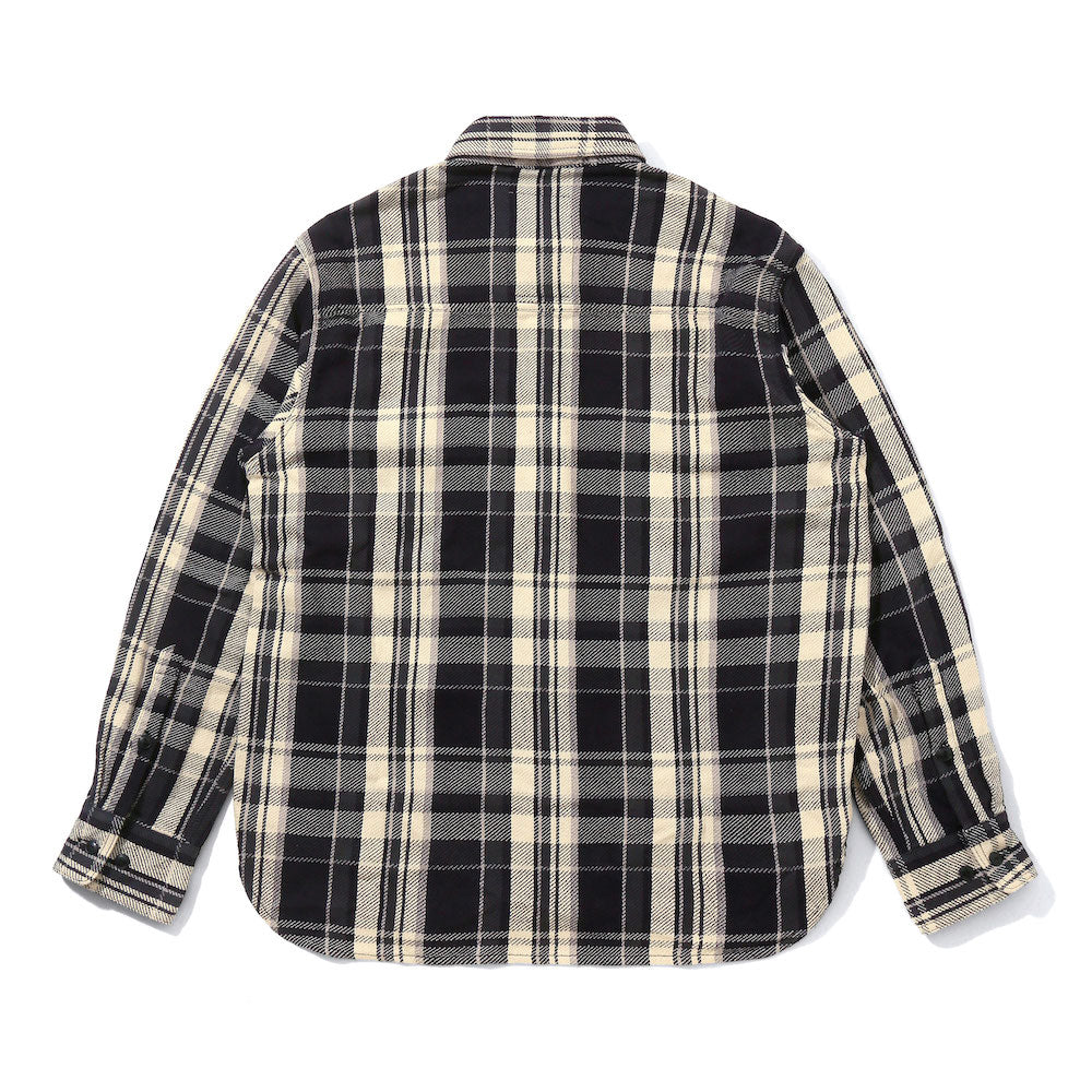 CITY COUNTRY CITY / EMBROIDERED LOGO COTTON TWILL CHECK SHIRT
