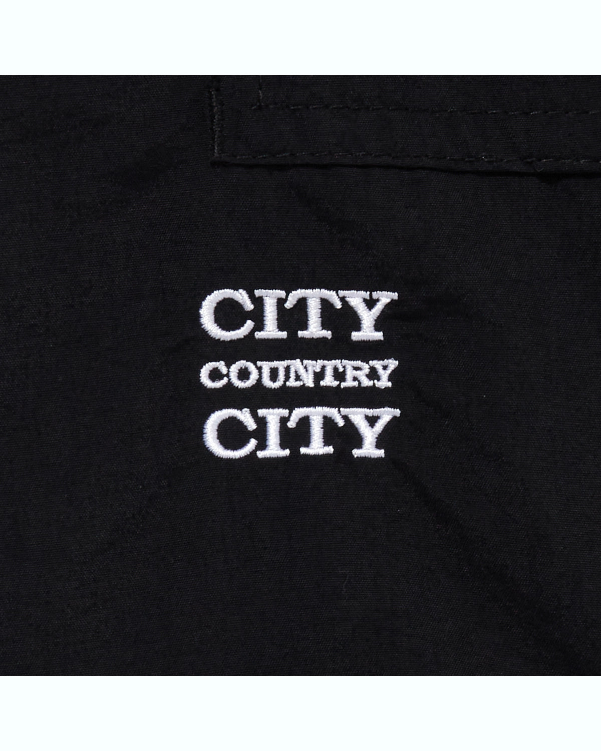 CITY COUNTRY CITY / TASLAN NYLON OVER SIZE PANTS (CCC-261P003)