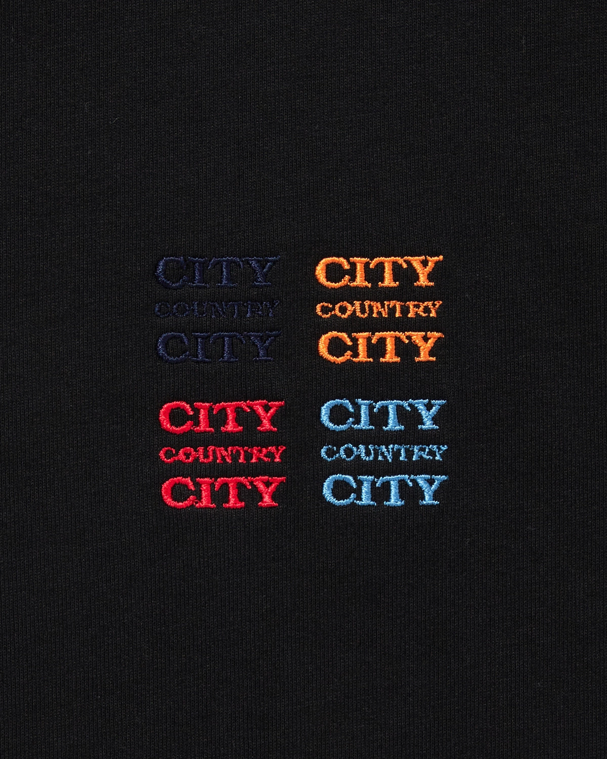 CITY COUNTRY CITY / EMBROIDERED LOGO COTTON S/S T-SHIRT_CCCC (CCC-261T012)